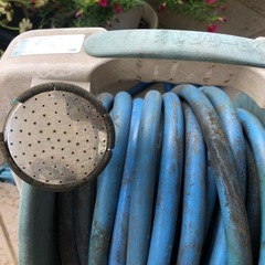 ホース　ドラム　園芸　ガーデニングの画像