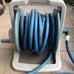 ホース　ドラム　園芸　ガーデニングの画像