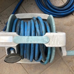 ホース　ドラム　園芸　ガーデニングの画像