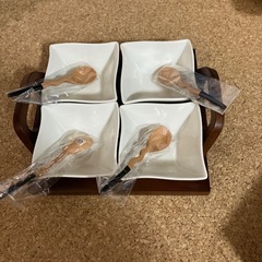 おつまみ用お皿とトレーセット