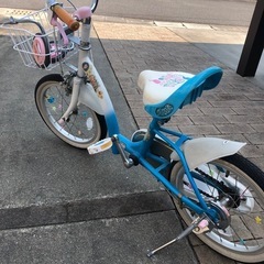 自転車　アナ雪　
16インチの画像