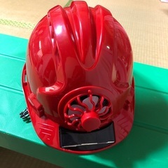 扇風機付ヘルメット