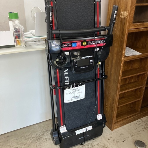 取引場所 南観音 I2408-289 ALINCO ランニングマシン AFR2120 汚れキズあり 動作確認済み 安全キーは別機種のもの