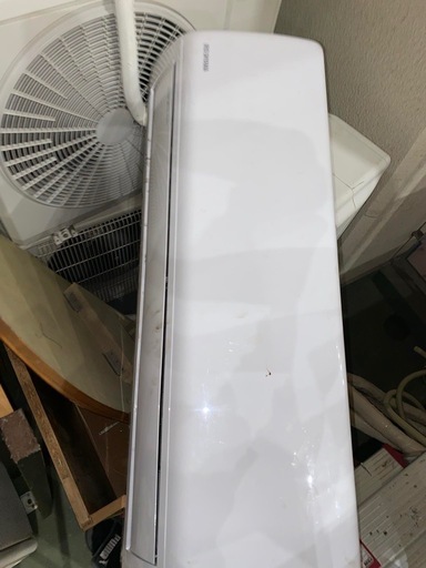 中古IRIS OHYAMA エアコン 冷房2.5kw 暖房2.8kw  2020年
