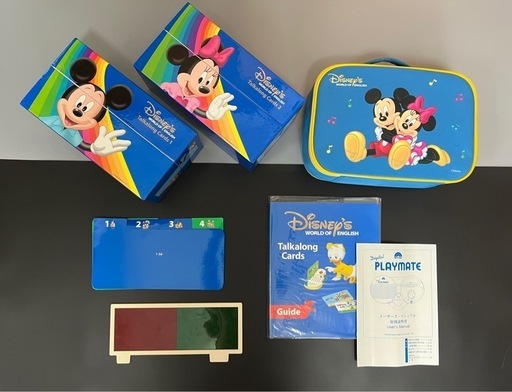 商談中).③ディズニー英語システム　フルセット　ミッキー・パッケージ　トークアロング　DWE ワールドファミリー English 美品