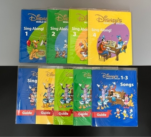 商談中)⑤ディズニー英語システム　フルセット　ミッキー・パッケージ　シングアロング DWE ワールドファミリー English 美品