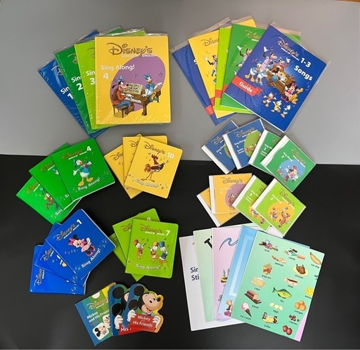 商談中)⑤ディズニー英語システム　フルセット　ミッキー・パッケージ　シングアロング DWE ワールドファミリー English 美品