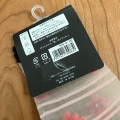 涼しいシースルーソックス23-25cmの画像