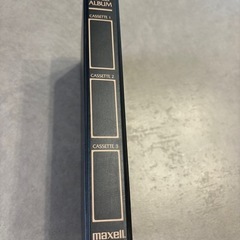 VHSサイズのブック型
収納ボックスの画像
