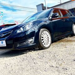 全国自社ローン＃ＭＹＮＥＯオートローン　スバルレガシィーツーリングワゴンツーリングワゴン2.5i Sパッケージ 4WD　函館店舗　自社ローン　リース　自社分割の画像