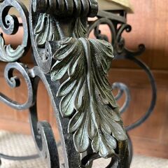 商談中【愛品館八千代店】THEODORE ALEXANDER（セオドアアレキサンダー）メートランドスミス　大理石　アイアン　コンソールの画像