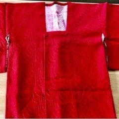道行コート みちゆき 赤 着物 上着