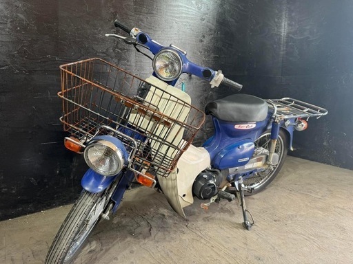 ★支払総額5.8万円★走行テスト済み！関東圏内即日配送可能！ ホンダ プレスカブ50  AA01 4スト、インジェクション♪フロントカゴ！リアキャリア付き！通勤通学に♪