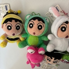 クレヨンしんちゃん ぬいぐるみキーホルダーの画像