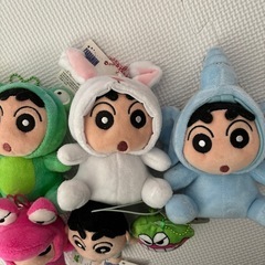 クレヨンしんちゃん ぬいぐるみキーホルダーの画像