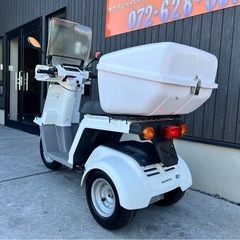 ★20万円　ジャイロx 4スト セル1 実働車　ホンダ　4サイクル　インジェクション　ジャイロ BOX付き！の画像