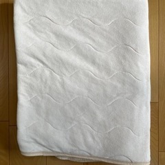 ニトリ　セミダブル 敷きパッド　コットンパイル