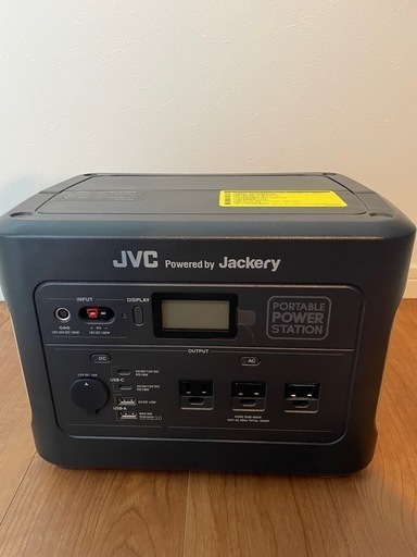 ポータブル電源【美品】JVC BN-RB10-C CREAM