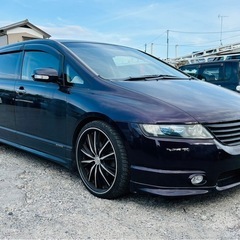 【支払総額16.8万円】7人乗りオデッセイRB1車検令和7年10月即日納車ok激安普通車！コミコミ金額！社外アルミ ETCの画像