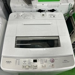 早い者勝ち大セール‼️‼️＋ご来店時、ガン×2お値引き‼️AQUA(アクア) 2022年製 6.0kg 洗濯機🎉