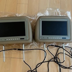 9インチ　ヘッドレストモニター 値引きしました。