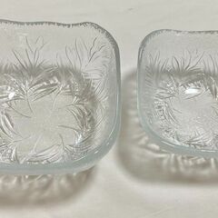 ガラス　中鉢　小鉢　2個セット