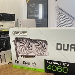 rtx4060 ASUS dual白　最終価格