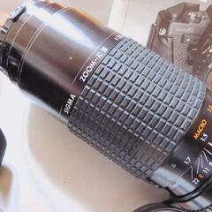 フィルムカメラ　ペタックススーパーＡ　ズームレンズ付き＆スライドプロジェクターの画像