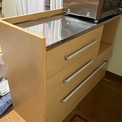 ディノスで購入したキッチンカウンターお譲りしますの画像