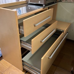 ディノスで購入したキッチンカウンターお譲りしますの画像