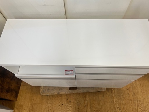 N708★ニトリ製★キッチンカウンター★キッチンボード★ブルーモーション機能付き★幅1200mm