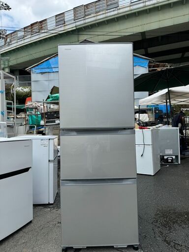 大阪❗️♻️エコマックス♻️配送も可⭕️「S519」⭐️東芝2018年⭐️ ノンフロン冷凍冷蔵庫