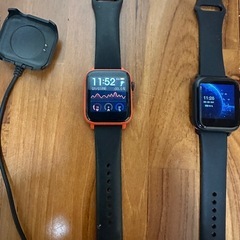 大橋値下げ中！早い者勝ち！itDEAL スマートウォッチ H2 2本セット！の画像
