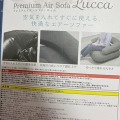 【1人用】プレミアムエアーソファールッカの画像