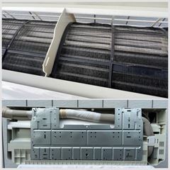 ■シャープ エアコン 6畳用 2.2kw 2017年製■SHARP AY-G22S-W 単相100V 冷媒R32■プラズマクラスター7000搭載の画像