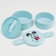 着払い　　新品　サンリオかぶりものシリーズ丸型２段ランチＢＯＸ　ハンギョドンの画像