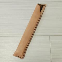 ●シーズンオフ価格●姫路レザー●Handmade 扇子ケースカバーの画像