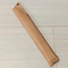 ●シーズンオフ価格●姫路レザー●Handmade 扇子ケースカバーの画像
