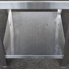 【7/25中直】≪zyt1571ジ≫ マルゼン オーブン架台 幅58.5cm 奥行60cm 現状品 スチーム台/コンロ台/置台/ステンレス作業台/設備/中古厨房機器/宮城県仙台市 60714-06の画像