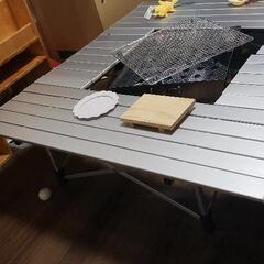 コールマン　ツーウェイアルミロールテーブル