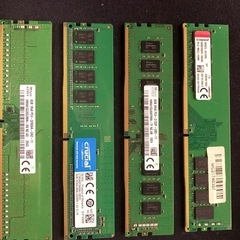 ddr4 8gb 4枚　合計32gb