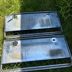 HONDA純正ナンバーフレームの画像