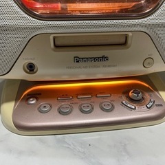 【お渡し先が決まりしました】Panasonic　CD MD ラジオ　プレイヤー　無料　一部ジャンクの画像