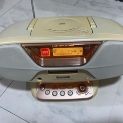 【お渡し先が決まりしました】Panasonic　CD MD ラジオ　プレイヤー　無料　一部ジャンクの画像