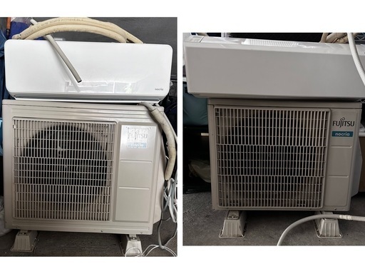 富士通　FUJITSU nocria ルームエアコン2台セット売り