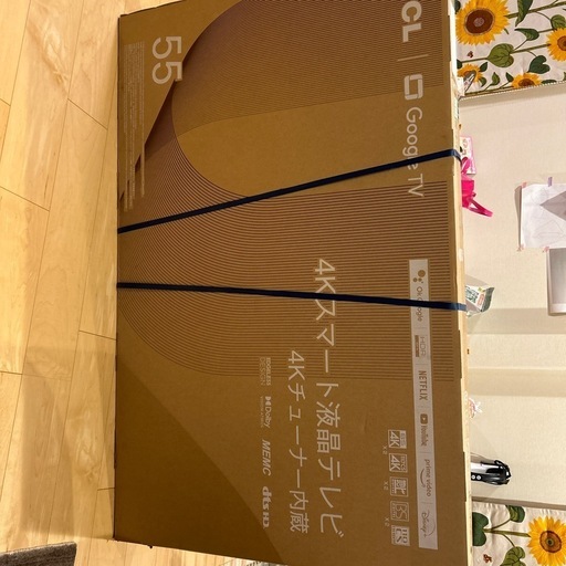 55インチ壁掛けテレビ