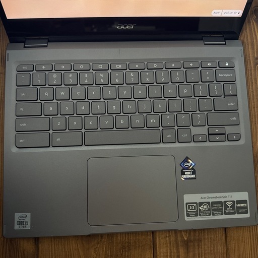 【美品】Acer ChromeBook Spin CP713-2W現状品