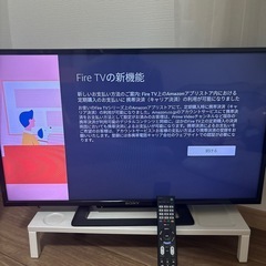 SONY32インチ液晶テレビFire TV付き