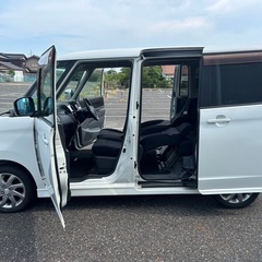 安心の1年保証付き‼️特別仕様車‼️月々9千円〜分割払い可❗️ 車検2年付き！【名義変更代込み】大人気☆スズキ パレットSW☆ナビ付き☆走行中DVD見れます☆電動スライドドア☆ドラレコ☆スマートキー☆フルオートエアコン☆純正アルミ☆事故修復歴無し☆そのまま乗って帰れます‼️の画像