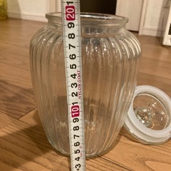 ガラスの容器未使用品の画像